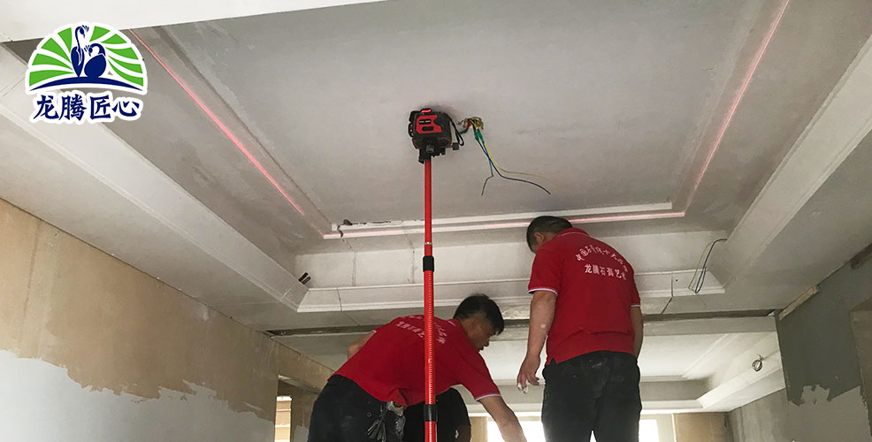 湖南龍騰上門安裝二級石膏線條吊頂 湖南龍騰上門安裝二級石膏線條吊頂