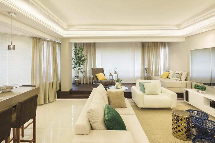 二級石膏線條吊頂 二級石膏線條吊頂