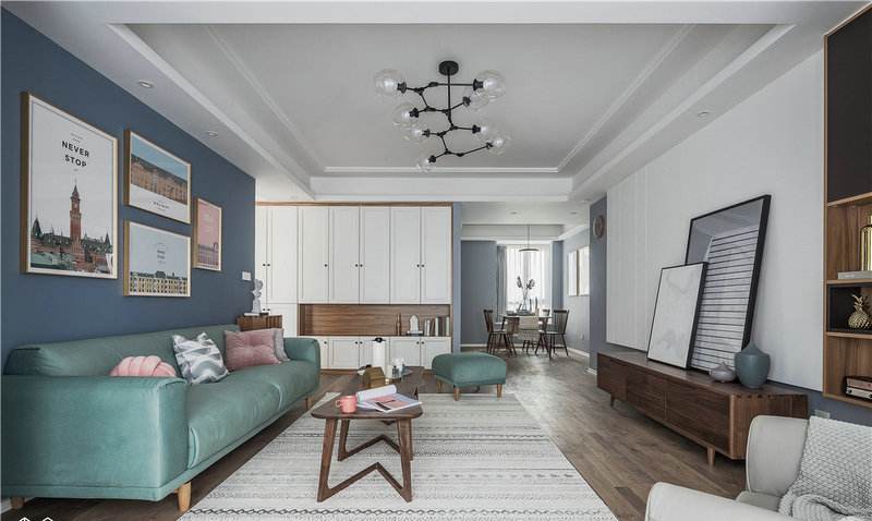 回字型吊頂裝飾效果