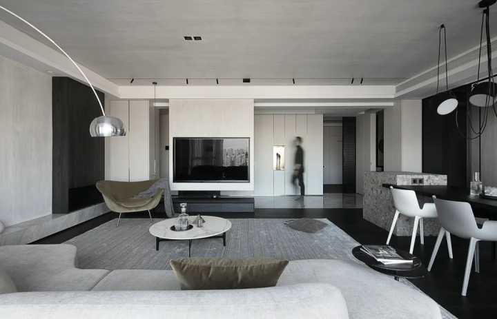 客廳局部石膏線條吊頂效果圖 客廳局部石膏線條吊頂效果圖