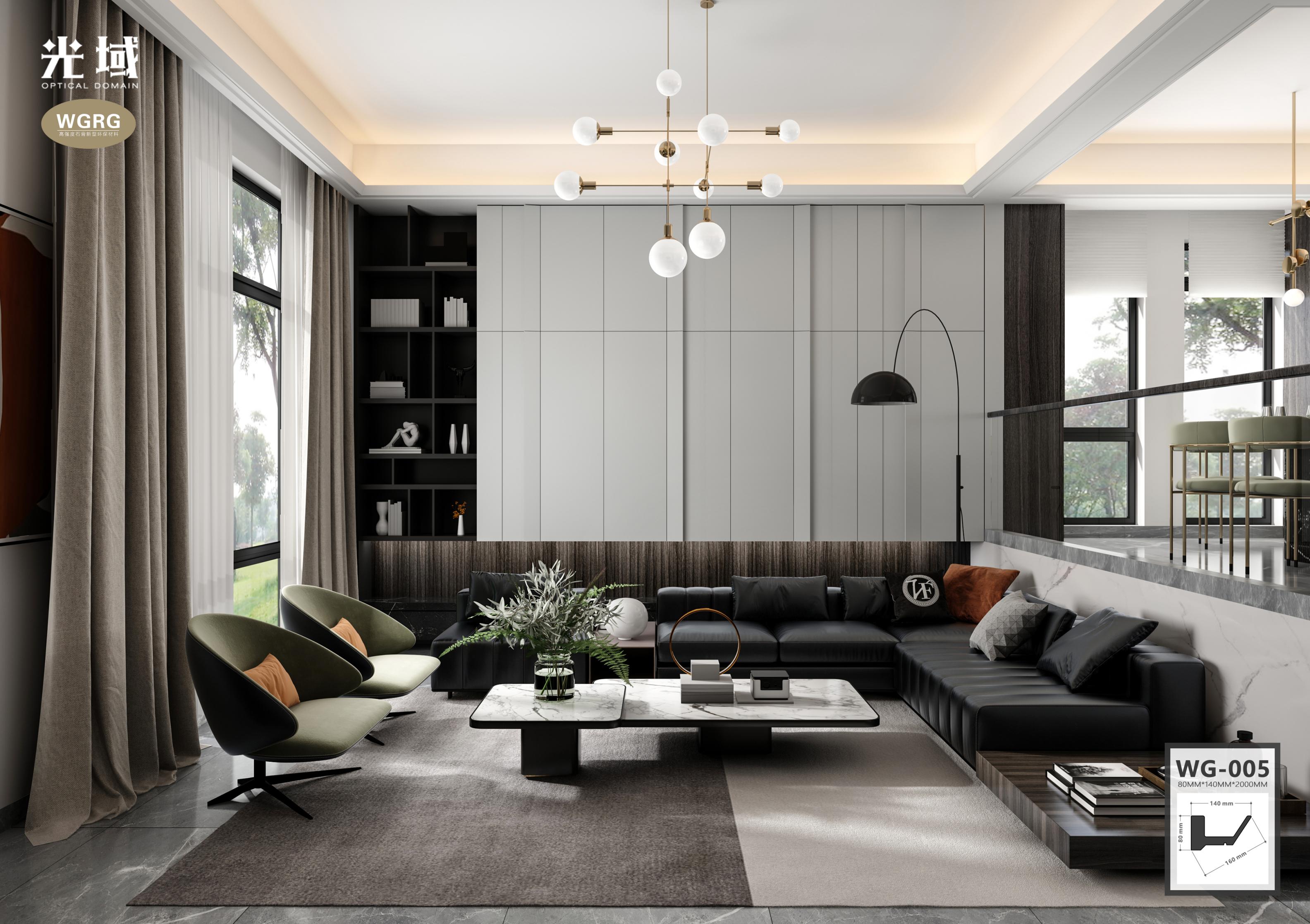 客廳光域石膏線條燈槽搭配石膏吊頂 客廳光域石膏線條燈槽搭配石膏吊頂