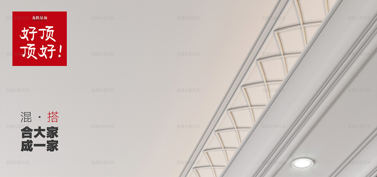 B1001|WGRG裝配式石膏吊頂組合-合大家·成一家